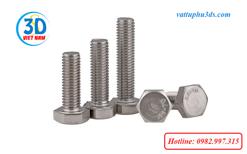 Bu lông M20 giá tốt. Thông số kĩ thuật của bu lông M20